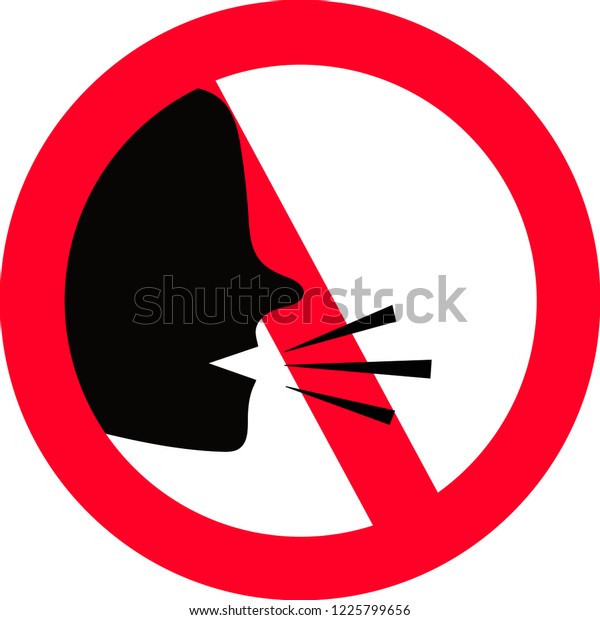 Keep Silence Symbol Sign Vector Illustration Stock Vector (Royalty Free ...