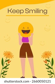 Keep smiling, it's a free therapy.