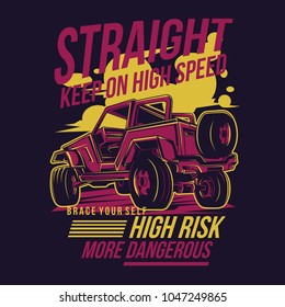 Keep Straight Illustration