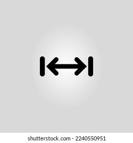 keep your distance logo or symbol