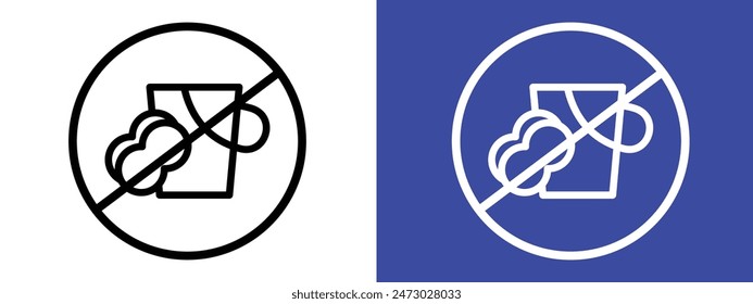 Keep your house clean with this cleaning bucket and sponge sign, featuring a vector icon, hygiene tools, and isolated design elements for effective housekeeping.