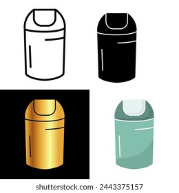 Mantén tu espacio limpio y organizado con nuestro icono de papelera. Su construcción duradera y su generosa capacidad hacen que la eliminación de residuos sea fácil y eficiente.
