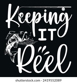 keeping it reel, Designs Bundle, Streetwear T-shirt Designs Artwork Set, Graffiti Vector Collection for Apparel and Clothing Print.