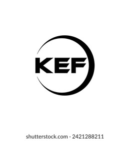 KEF Letter Logo Design, Inspiration for a Unique Identity. Modern Elegance and Creative Design. Watermark Your Success with the Striking this Logo.