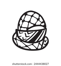 keffiyeh head artwork scarf icon 