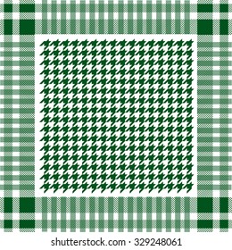 Keffiyeh vector seamless pattern. Traditional Middle Eastern headdress. Green. Backgrounds & textures shop.