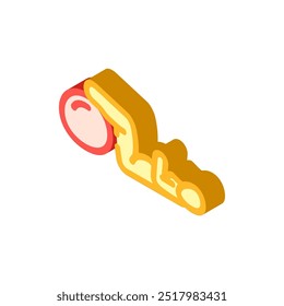 kegel exercises pregnant fitness isometric icon vector. kegel exercises pregnant fitness sign. isolated symbol illustration
