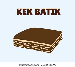  Kek Batik Bolo Layered Chocolate Delight