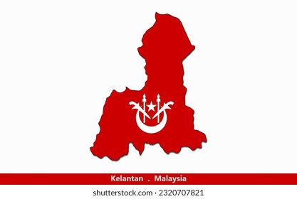 Kelantan Flag - States of Malaysia (Vector)
