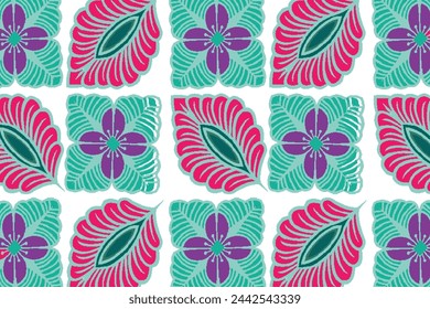 The Kembang Kates Batik motif and its development is a very exclusive motif. Suitable for various functions. Vector EPS 10