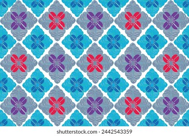 The Kembang Kates Batik motif and its development is a very exclusive motif. Suitable for various functions. Vector EPS 10