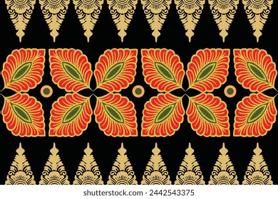 The Kembang Kates Batik motif and its development is a very exclusive motif. Suitable for various functions. Vector EPS 10