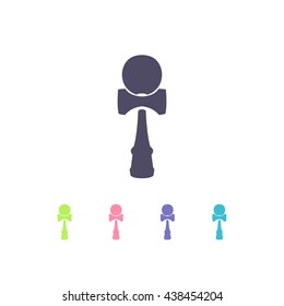 kendama icon. vector illsutration