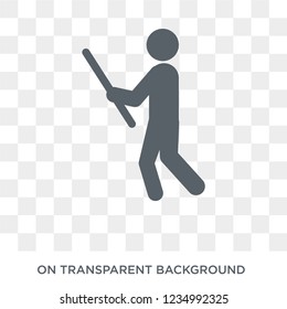 kendo icon. Trendy flat vector kendo icon on transparent background from sport collection. 