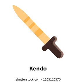 Kendo icon vector isolated on white background, Kendo transparent sign , human illustrations , human illustrations