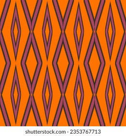 Kente cloth. African textile. Ethnic seamless pattern. Tribal geometric print.
