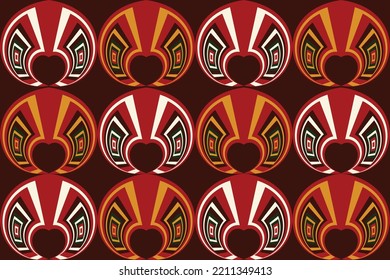 Kente Cloth Print Kente Digital Paper African Kente Cloth Woven Fabric Print