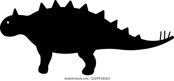 Kentrosaurus dinosaur extinct Jurassic animal Glyph