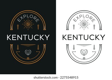 Kentucky City Design, Vector illustration.