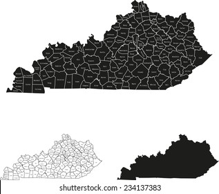 Kentucky Map 