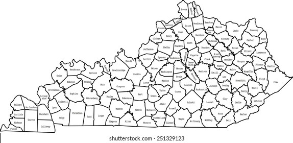 Kentucky map Popular Royalty-Free Vectors | Imageric.com