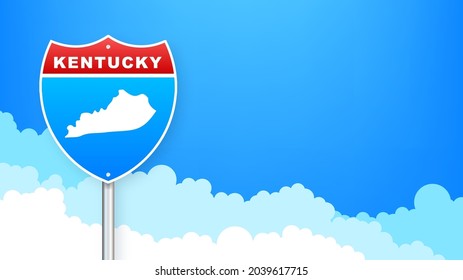 691 Kentucky road map Images, Stock Photos & Vectors | Shutterstock