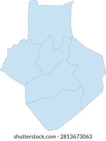 Kentucky State Casey County vector Census Tract polygon based on Tiger 2020 Census Data