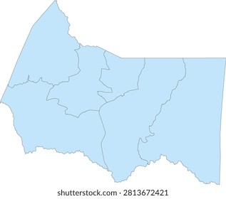 Kentucky State Marion County vector Census Tract polygon based on Tiger 2020 Census Data