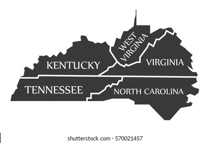 Map Of Tennessee And North Carolina Border Tennessee North Carolina Border Images, Stock Photos & Vectors |  Shutterstock