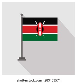 Kenya Country flag