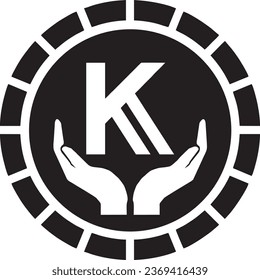 Kenya currency black logo vector quality files 