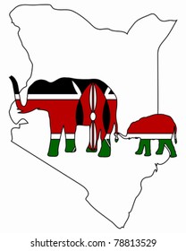Kenya elephants