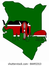 Kenya elephants
