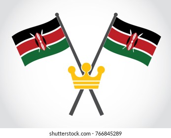 Kenya Emblem King Crown