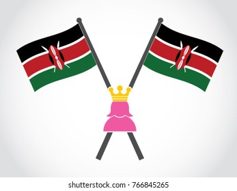 Kenya Emblem Queen