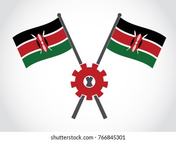Kenya Emblem State Growth
