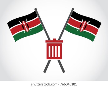 Kenya Emblem Trash