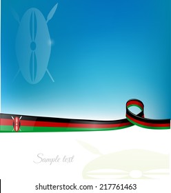 kenya flag background