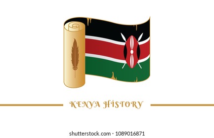 kenya flag and kenya history