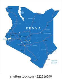 Kenya Map