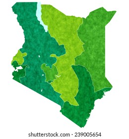 Kenya map country
