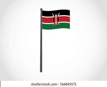 Kenya Nation Flag