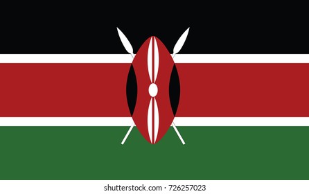 Kenya national flag 