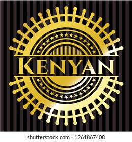 Kenyan gold badge