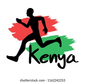 Kenyan Runner Symbol Design