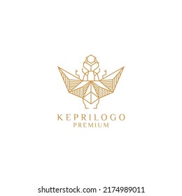 Kepri logo design icon vector