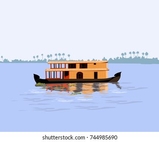 Kerala Backwater With House Boat