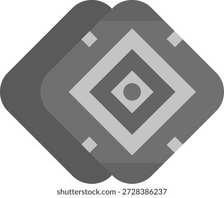 Diseño de icono de Vector de línea de pañuelo