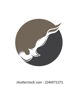 keris icon vector illustration design template web