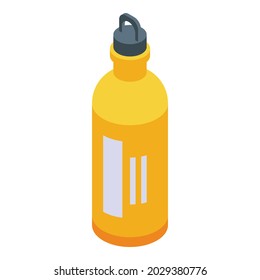 Kerosene icon isometric vector. Oil fuel. Kerosene equipment